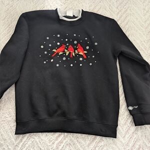 King Universal Embroidered Cardinal Sweatshirt